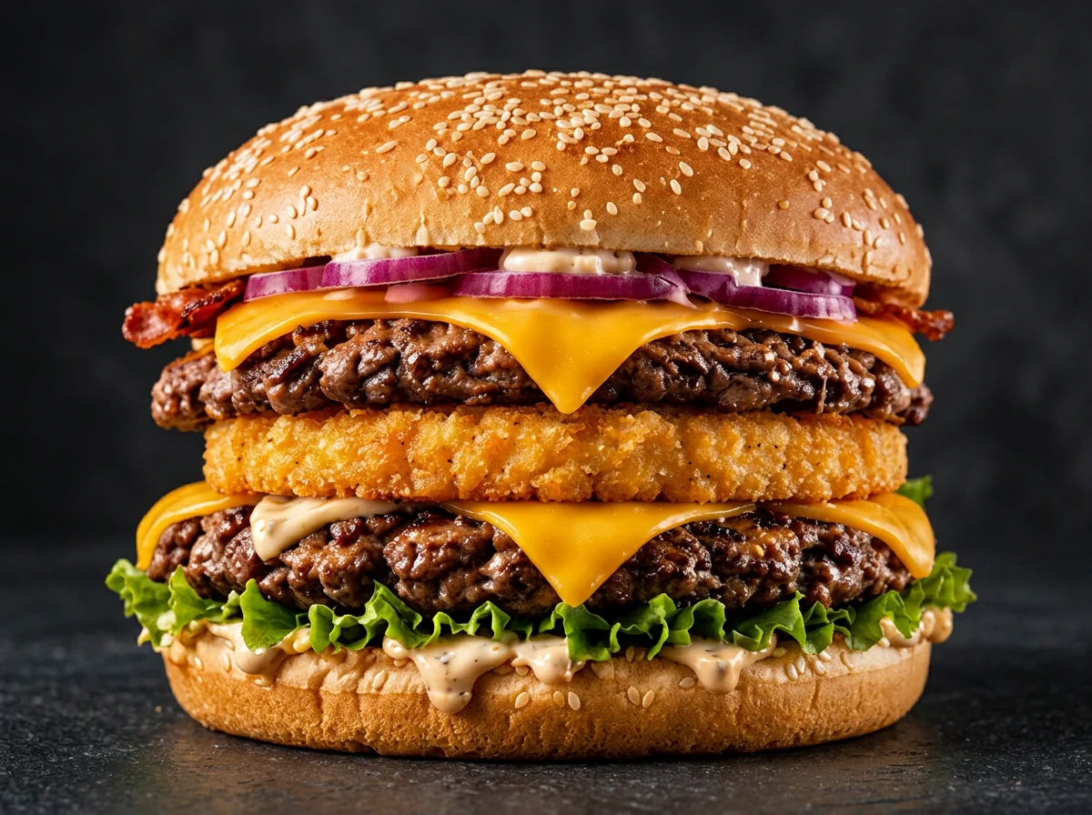 Le Duo présenté sur la carte du snack