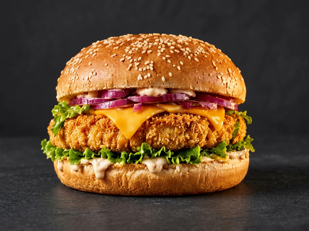 Le V.G présenté sur la carte du snack